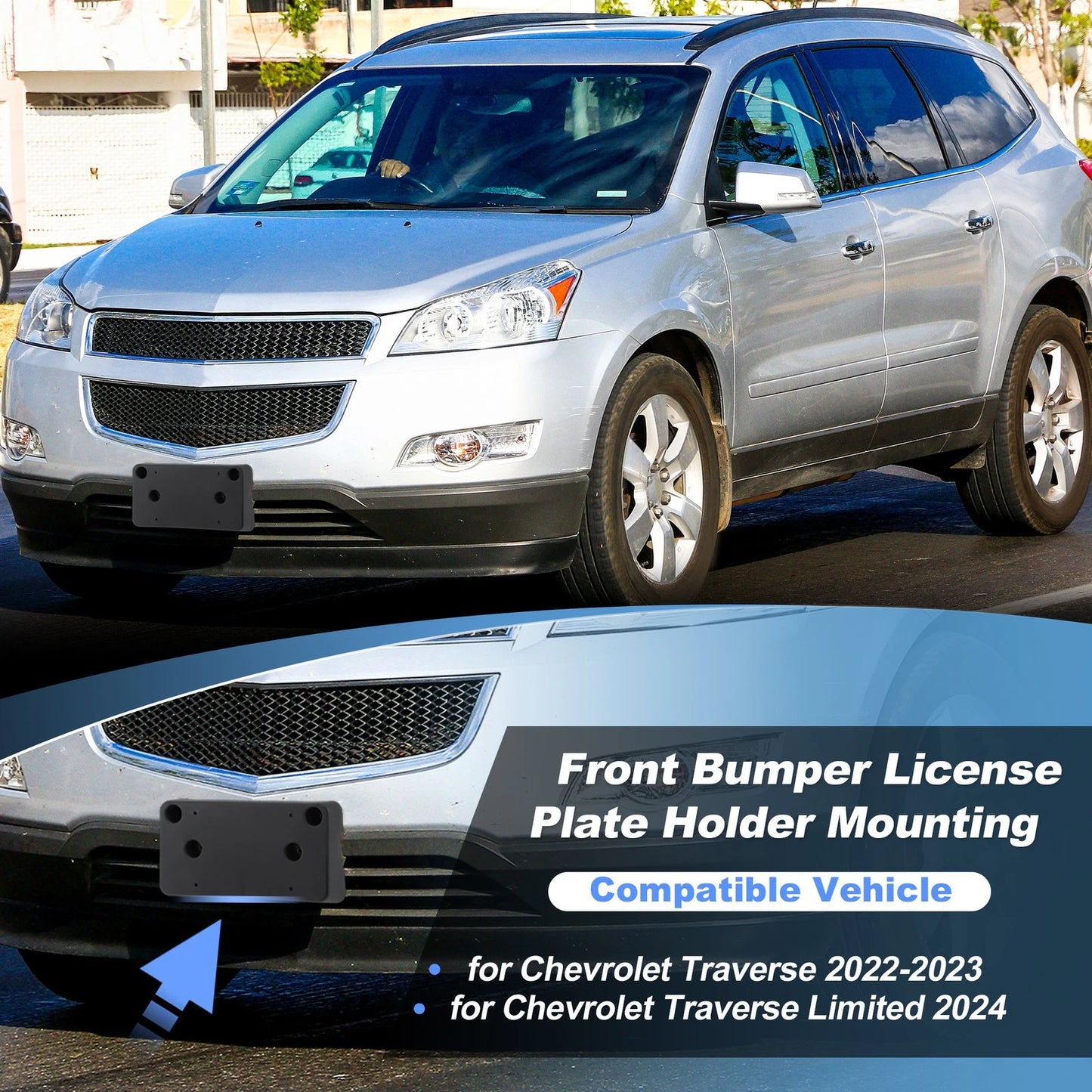 License Plate Bracket for Chevrolet Traverse (2022-2023)