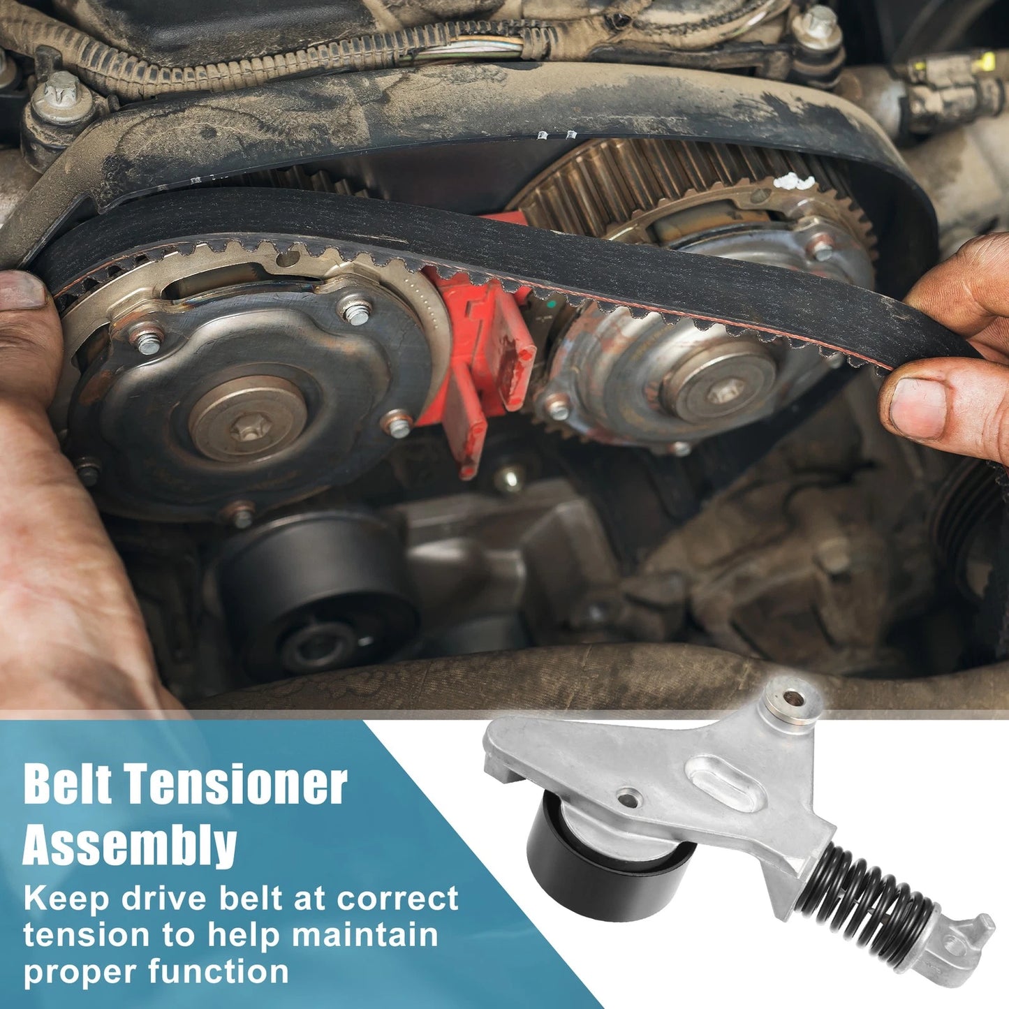 Belt Tensioner Pulley Assembly for Toyota Camry (2007)