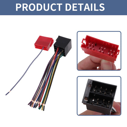 Car Stereo CD Player Wiring Harness Set for Hyundai Elantra (2001-2006)