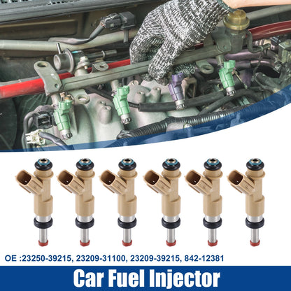 6x Fuel Injector Nozzle for Toyota 4Runner (2010–2019)