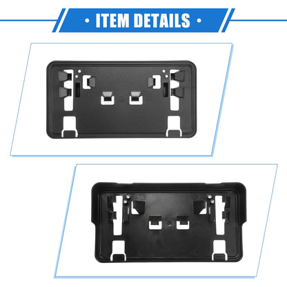 Front License Plate Bracket Holder for Ford F-150 (2021-2023) Black
