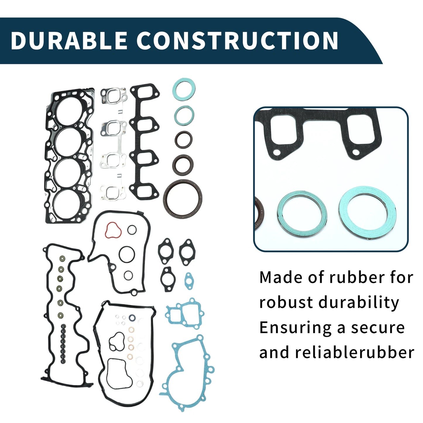 Cylinder Head Gasket Kit for Toyota 2C