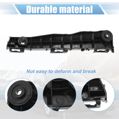 Front Right Bumper Bracket for Toyota Camry 2.5L (2018-2023) Plastic Black