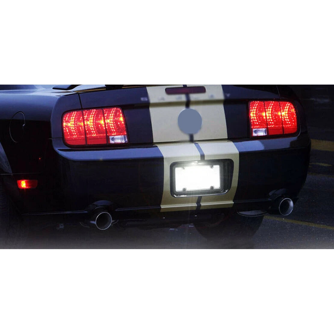 SMD LED License Plate Light Housing for Ford Mustang (2005-2009)