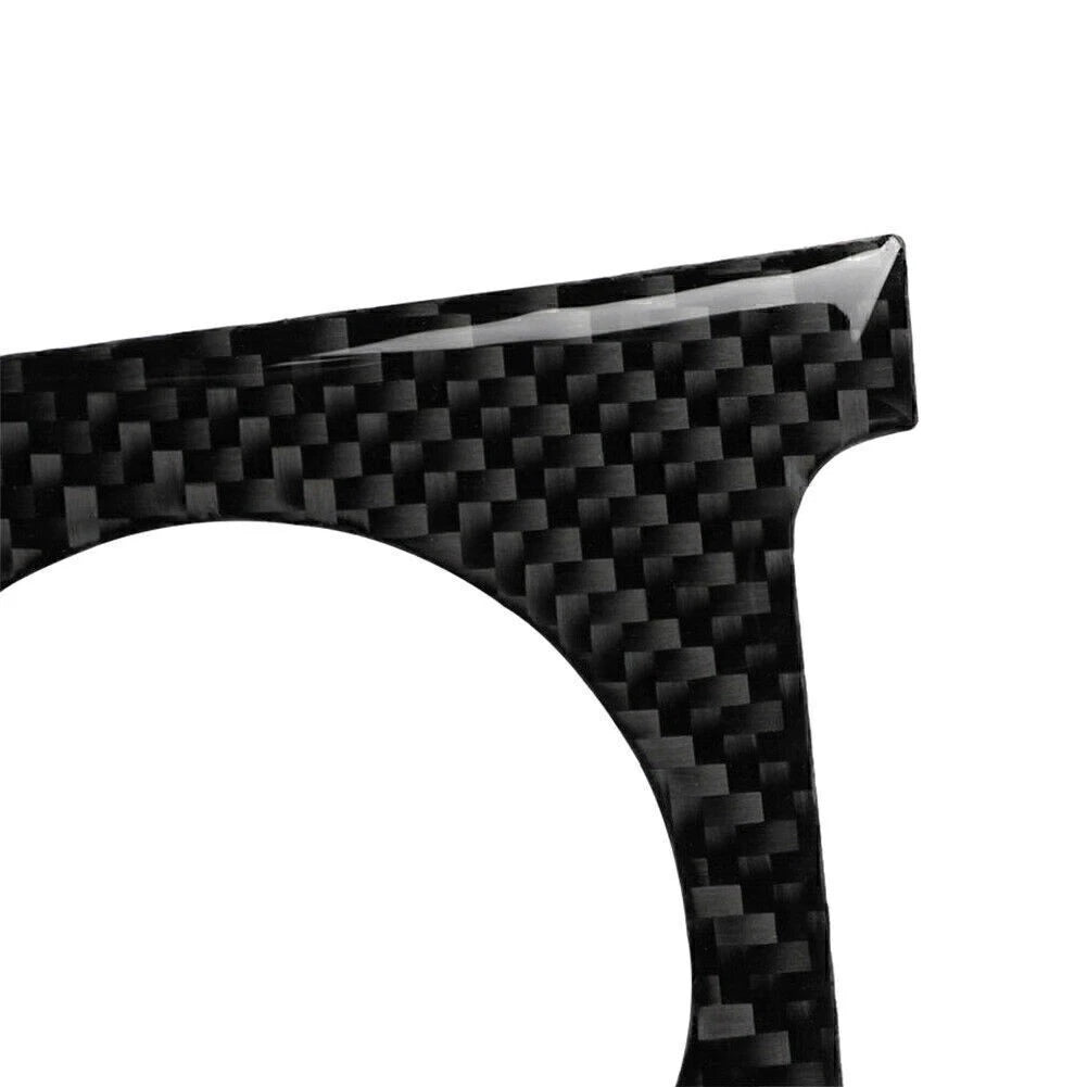 Carbon Fiber Interior Console Switch Trim Sticker Cover for Nissan 350Z (2006-2009)