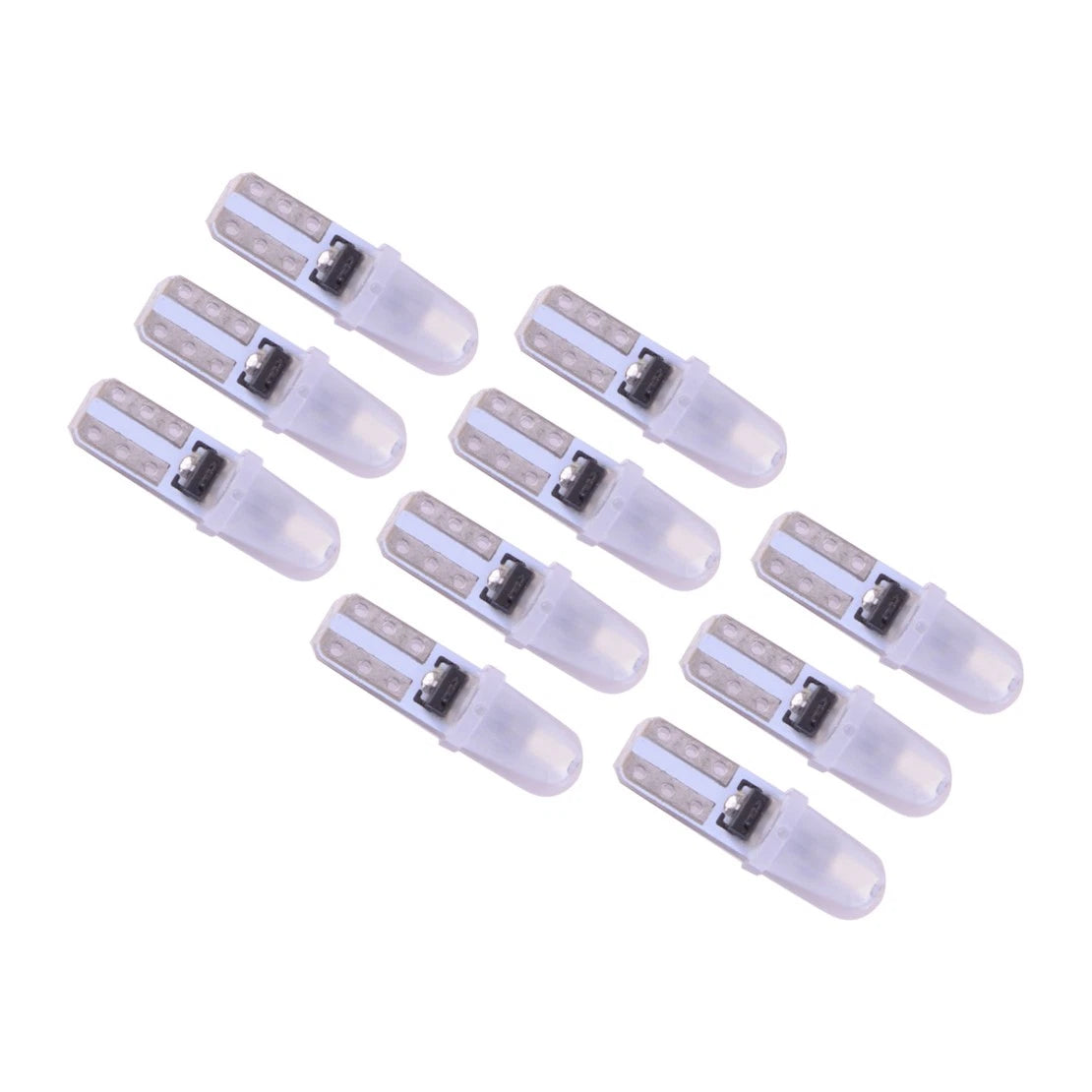 10 x T5 Blue LED Dash Light Bulbs for Car Instrument Panel
