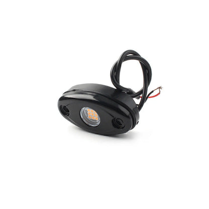 9W LED Yellow Rock Light Pods for JEEP Offroad Truck Underbody