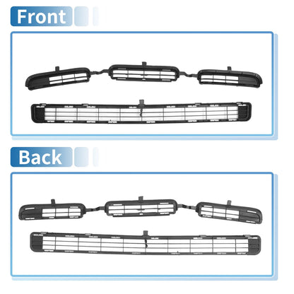 Front Lower Bumper Grille for Toyota RAV4 (2006-2008) Black