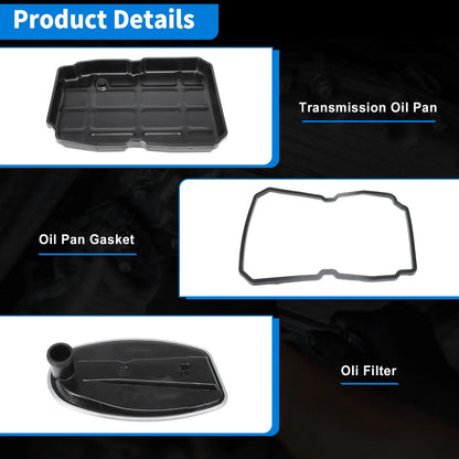 Transmission Oil Pan Kit with Oil Filter for Chrysler 300 (2005-2014)