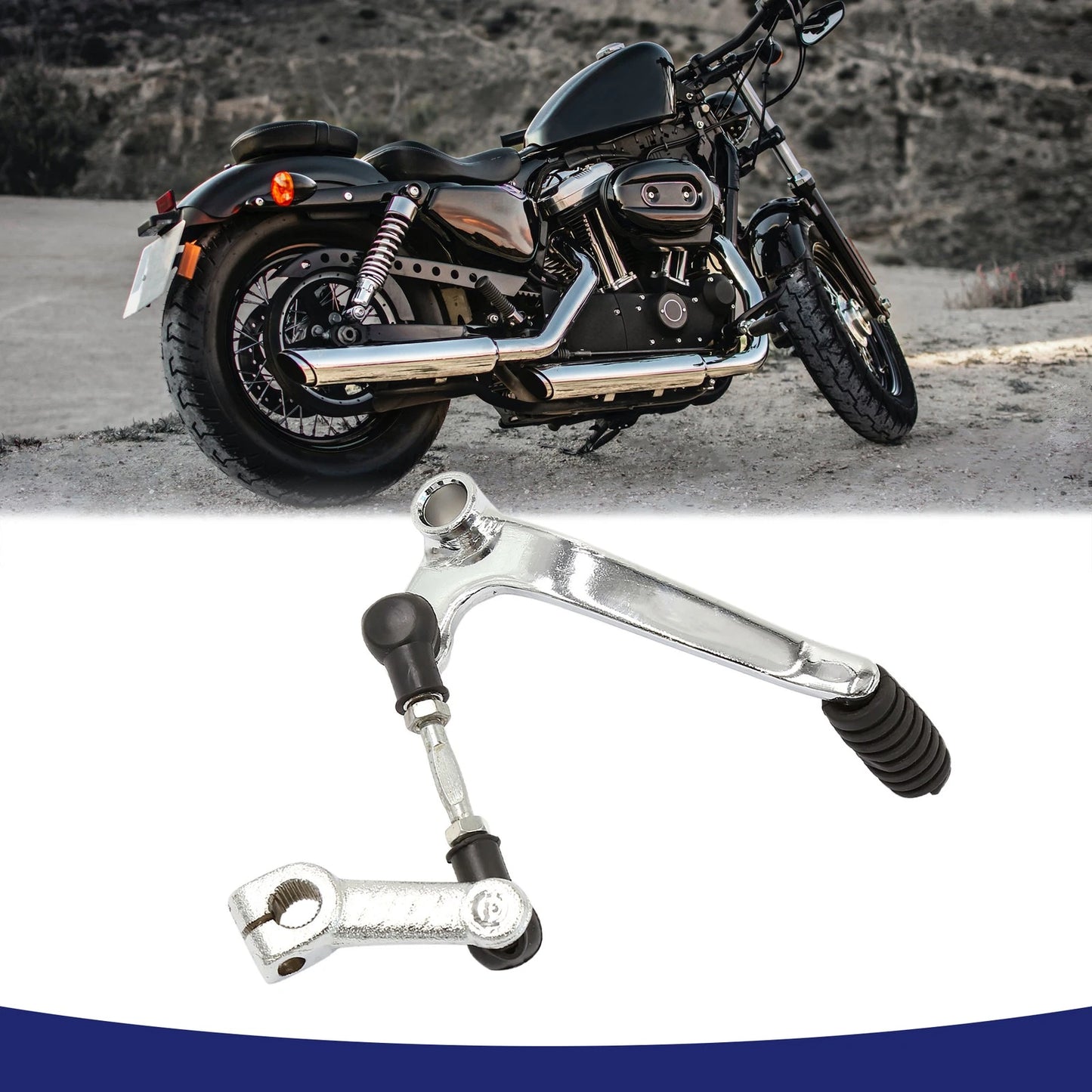 Metal Gear Shifter Shift Lever 26cm for GN Motorcycle