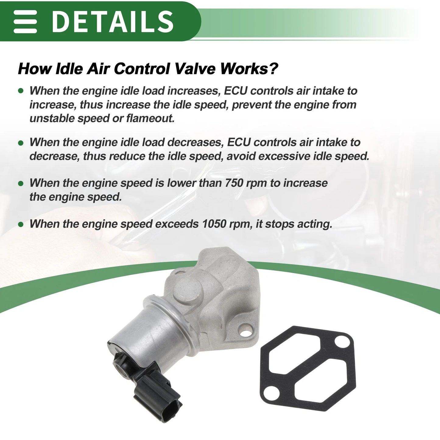 Idle Air Control Valve for Ford Taurus (2005)