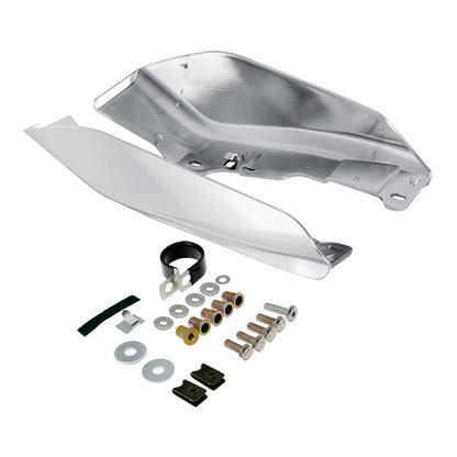 Mid-Frame Chrome Air Deflectors for Harley Road Glide (2017 - 2023)