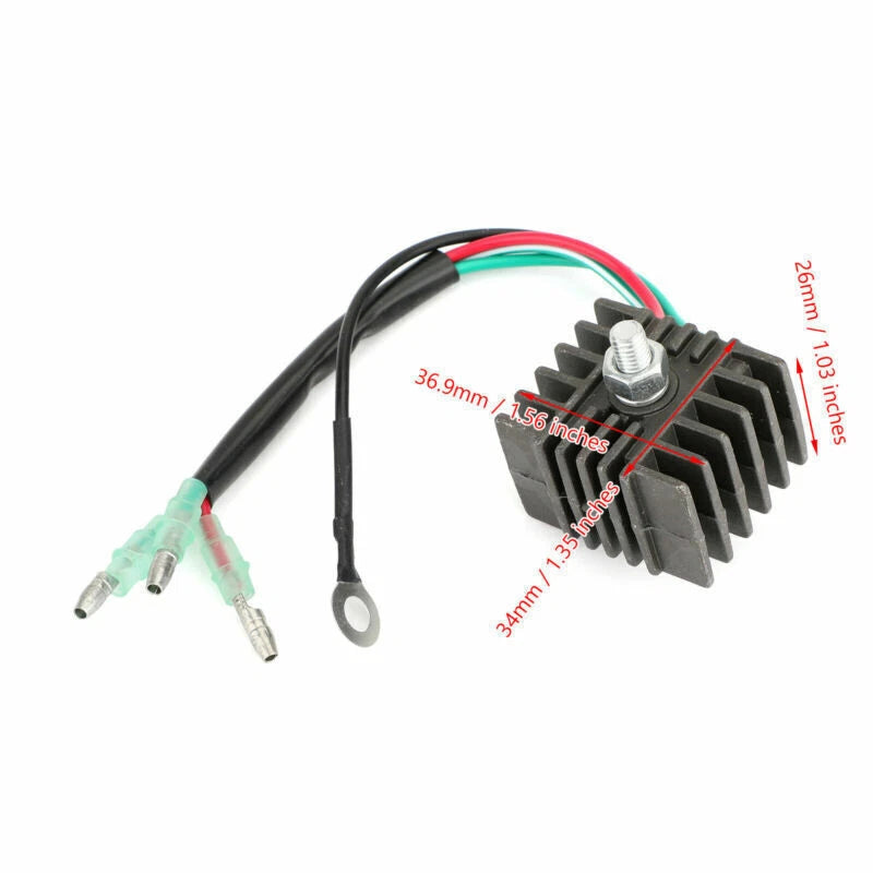 Regulator Rectifier for Yamaha 9.9-25HP Outboard Motors (1984-2010)