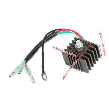 Regulator Rectifier for Yamaha 9.9-25HP Outboard Motors (1984-2010)