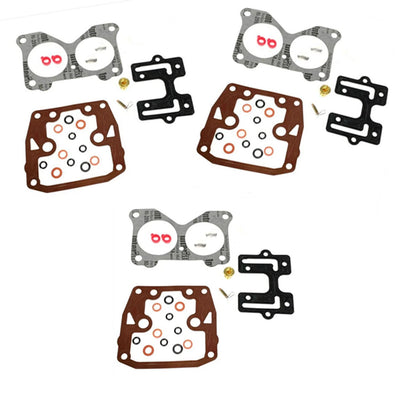 Carburetor Rebuild Kit for Johnson/Evinrude 140-235HP (3 Set)