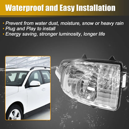 Front Left Side Mirror Turn Signal Light Lens for Volvo (2001-2007)