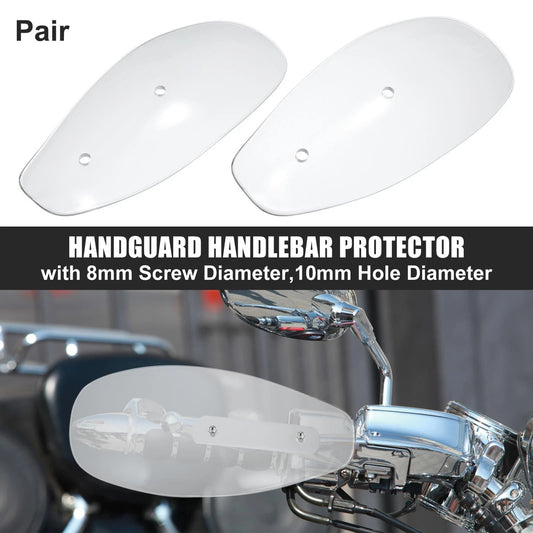 2 x Pair Handlebar Handguard Protector for Harley, Honda