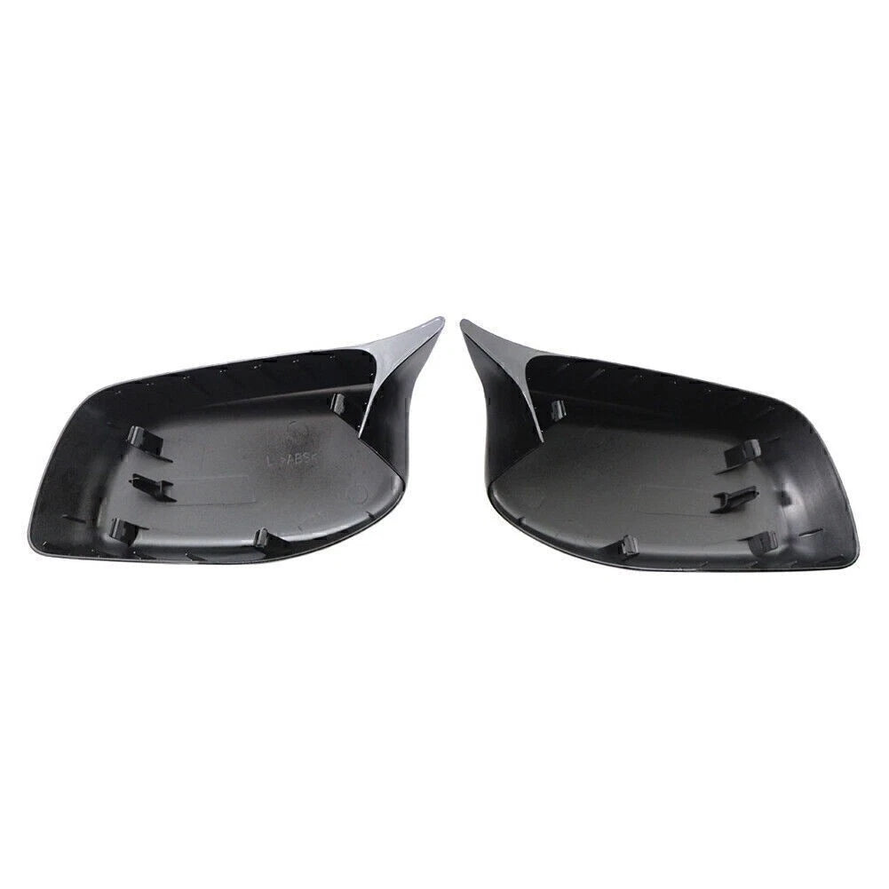 Rear View Mirror Cover Trim Black for BMW E60 E61 (2004-2007)