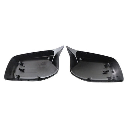 Rear View Mirror Cover Trim Black for BMW E60 E61 (2004-2007)
