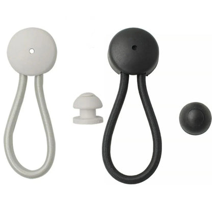 Bungee Cord Clips with Knob for Boat/Tent/Yacht/RV Cover Fastening