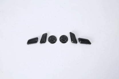 Carbon Fiber Seat Adjustment Button Lid Cover Trim for Audi Q5 (2018-2022)