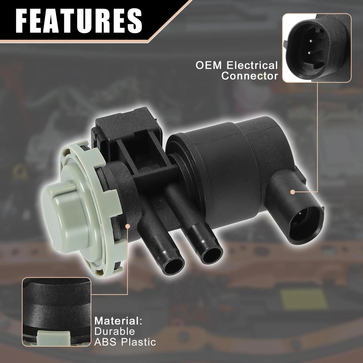 Vapor Canister Purge Valve for Jeep Liberty (2002-2007)