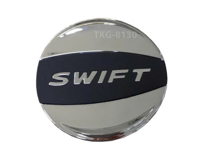Fuel Door Tank Cap Cover Trim Black Chrome for Suzuki Swift (2017-2019)