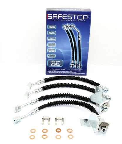 4 Hose Brake Line Kit for Falcon/Fairmont/Fairlane AU1 Sedan (1998-2000)