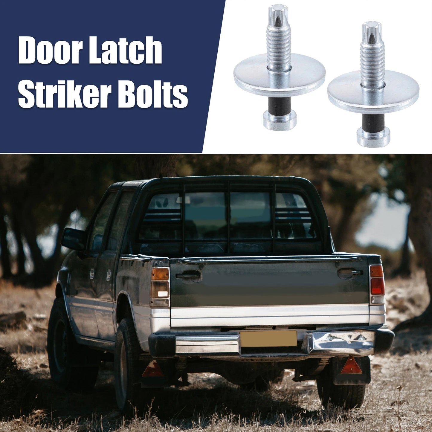 Car Door Latch Lock Striker Bolts for Dodge Ram B150