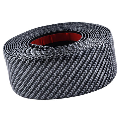 Carbon Fiber Door Sill Scuff Covers for Car (Fits Various Models)