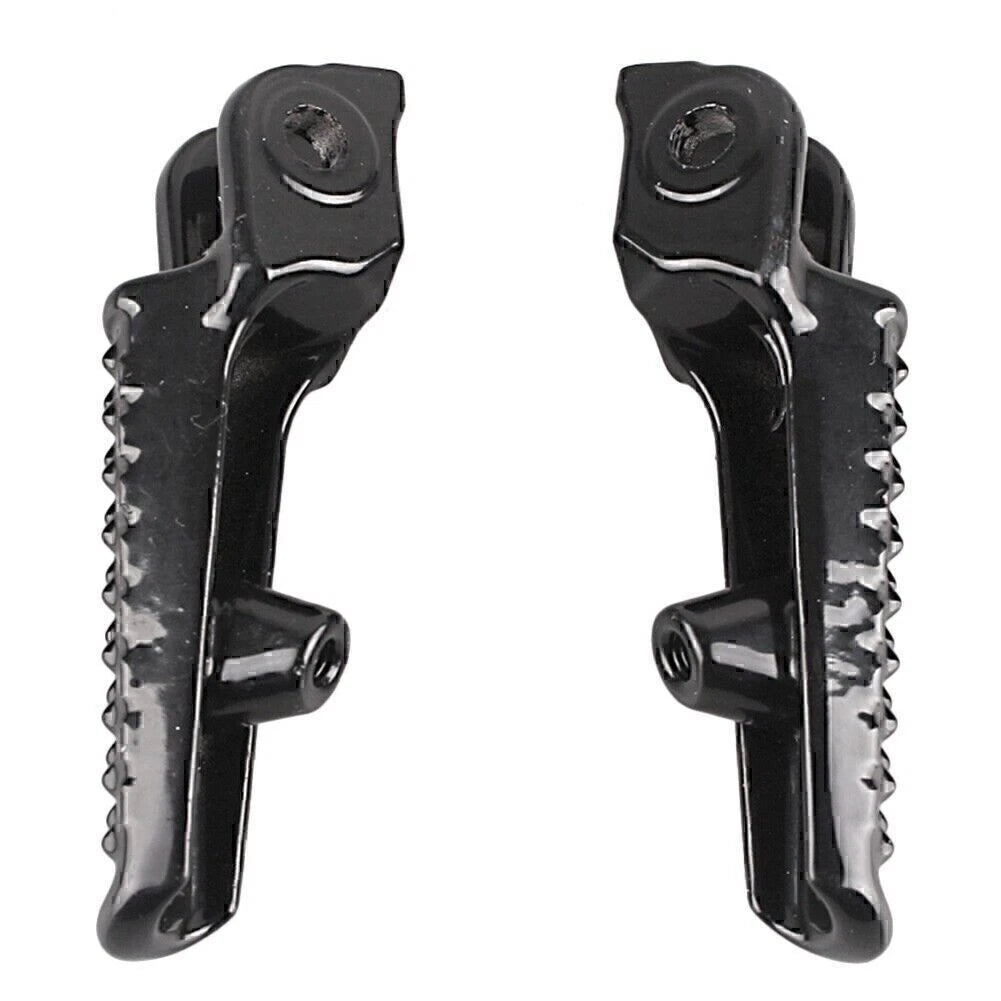 Rider Front Foot Pegs Footrests for Honda CBR600RR (2003-2014) Black