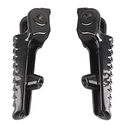 Rider Front Foot Pegs Footrests for Honda CBR600RR (2003-2014) Black