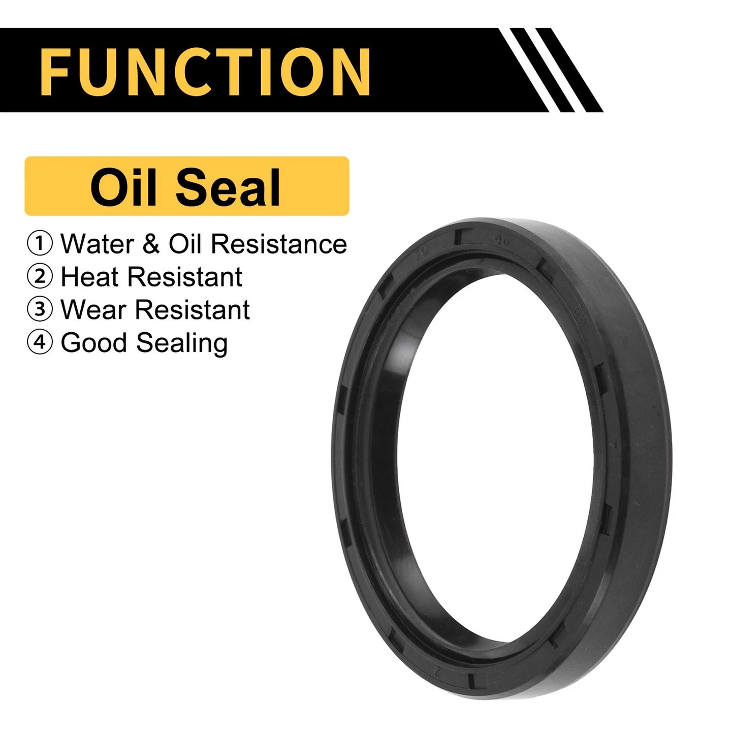 Oil Seal / 40x50x7mm 5 Pcs / Seal Ring Shaft Seal NBR Rubber for Make Model