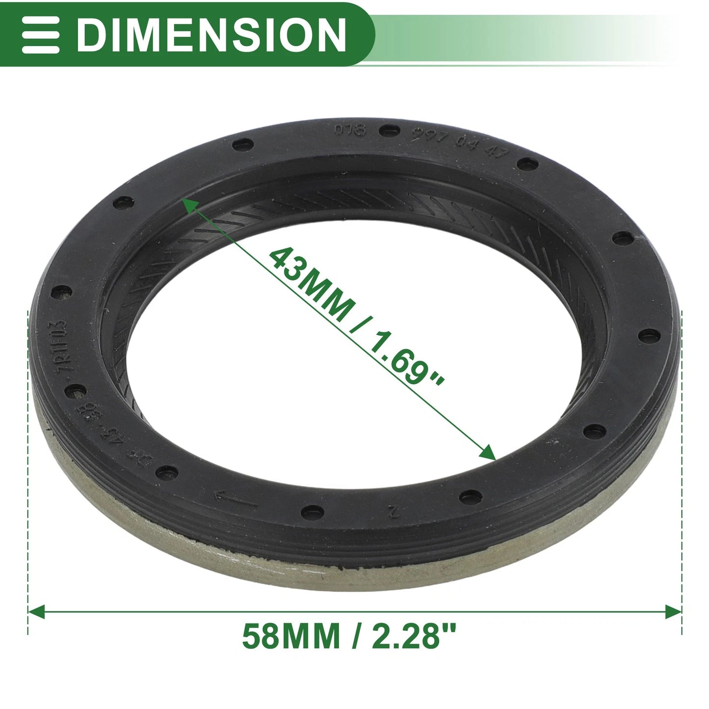 Front Crankshaft Oil Seal for Honda CR-V (2002-2019)