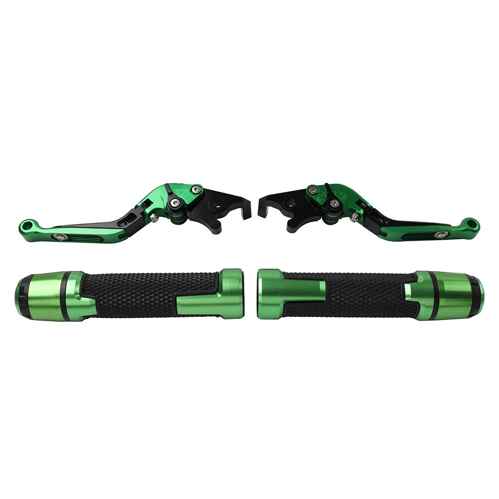 Extendable Brake Clutch Levers & Handlebar Grips for BMW G310R G310GS (2017-2023)
