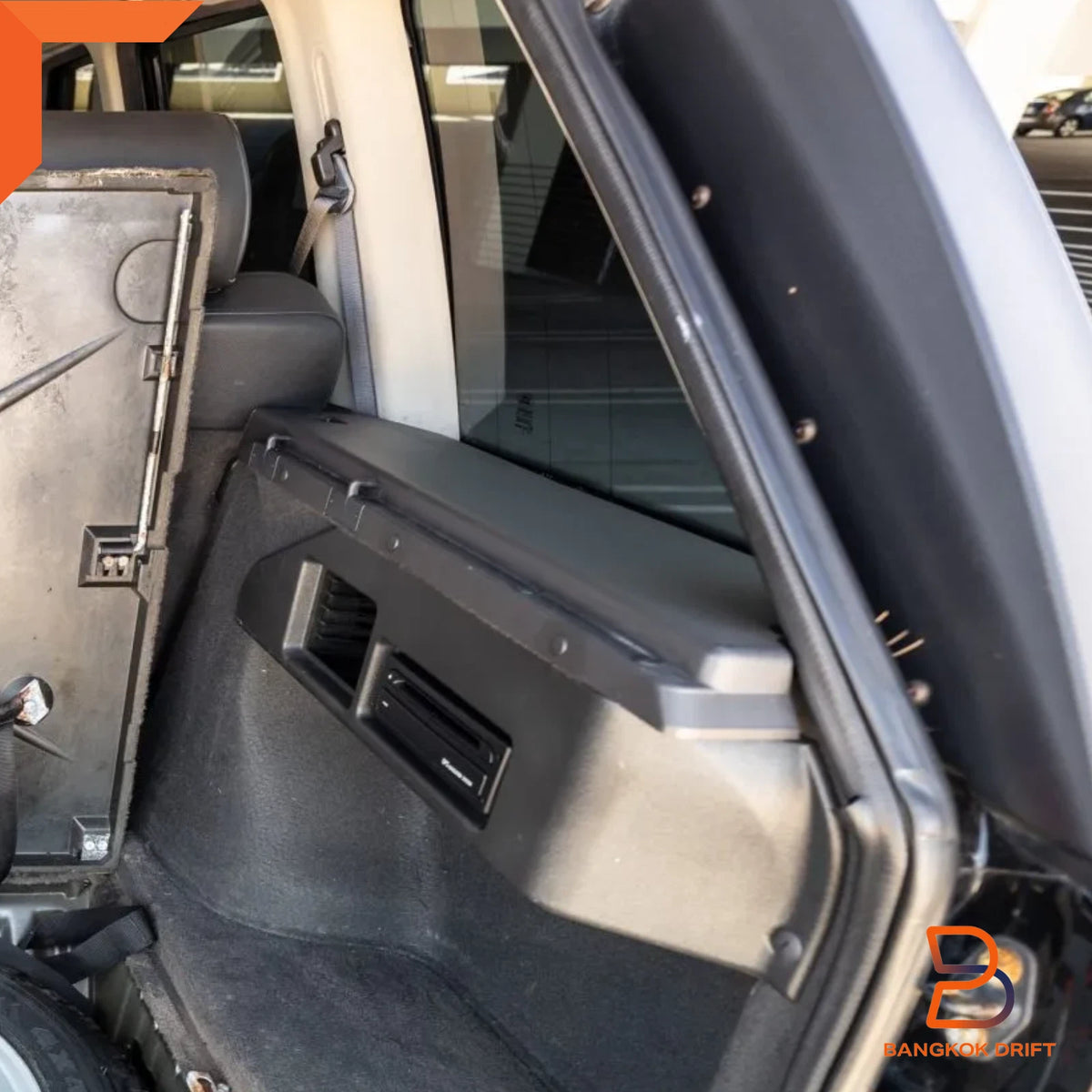 LH+RH Rear Trunk Side Panel Console Cover Trim for Land Rover Range Rover P38A