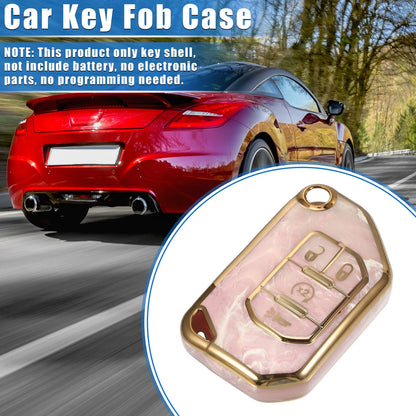4 x Button Remote Key Fob Cover Shell for Jeep Wrangler JL JLU (2018-2023)
