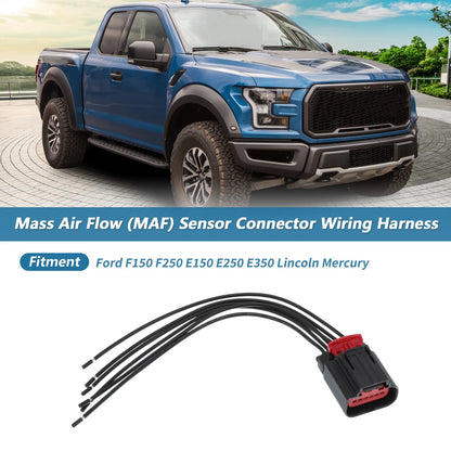 Mass Air Flow Sensor Connector Wiring Harness for Ford F150 F250 E150 E250
