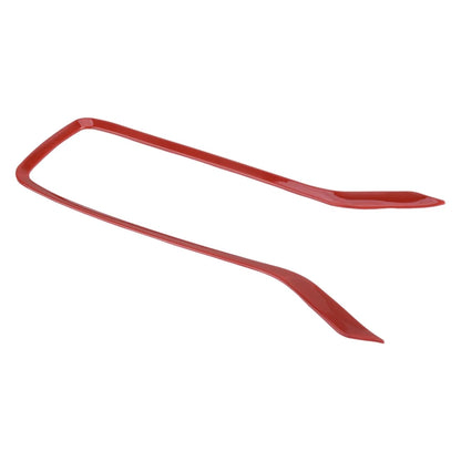 Red ABS Shifter Cover Frame for Toyota Corolla (2019-2023)