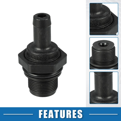 PCV Valve Exhaust Valve Fittings Black for Chevrolet Aveo (2004-2008)