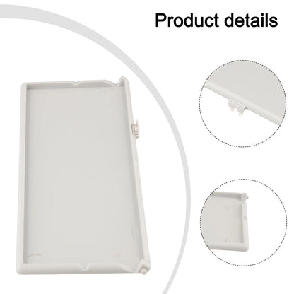 Gray Sun Visor Vanity Mirror Cover for Car
