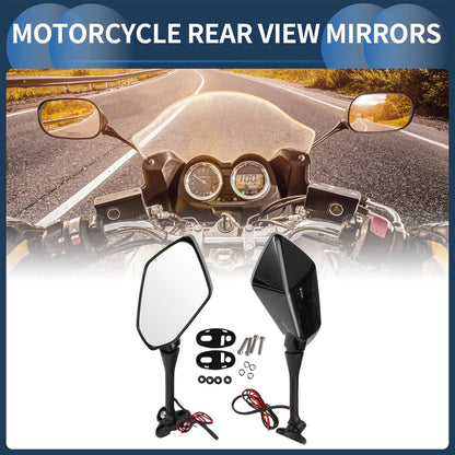 1set Rear View Mirrors for Suzuki GSX-R600GSX-R750 (2003–2017)