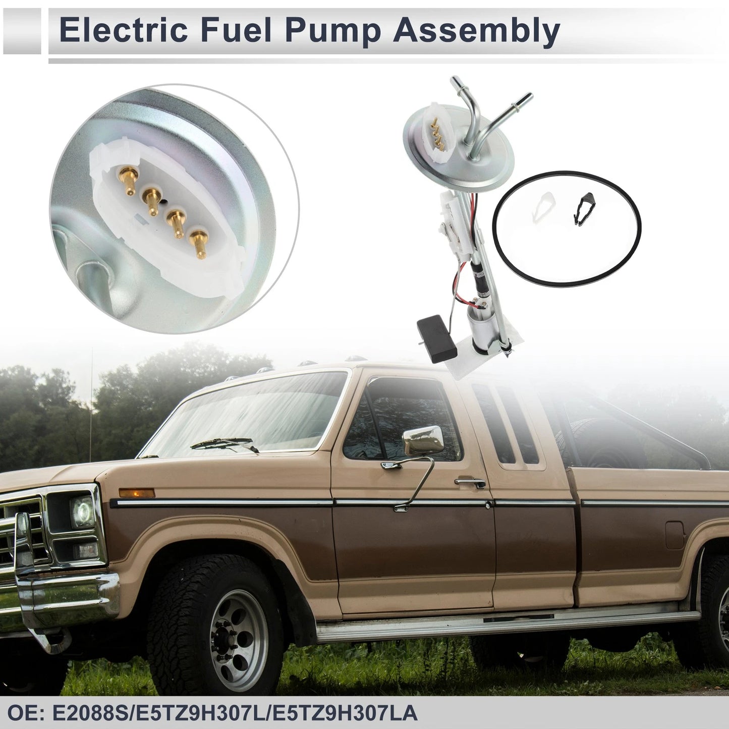 Fuel Pump Assembly for Ford F250 F350 7.5L (1985-1986)