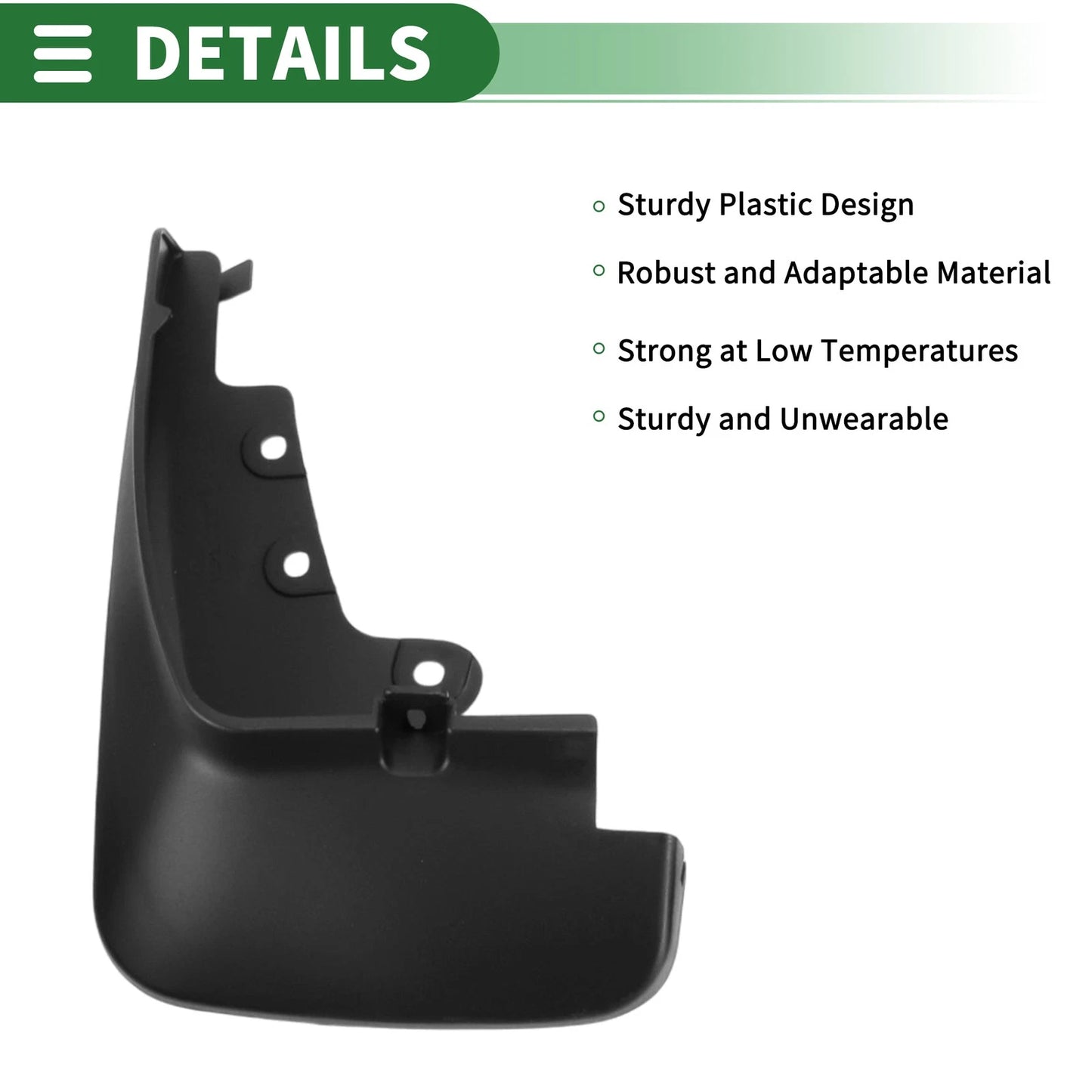 Mud Flaps for Ford Edge 2015-2018 - Splash Guards with Mount Accessories