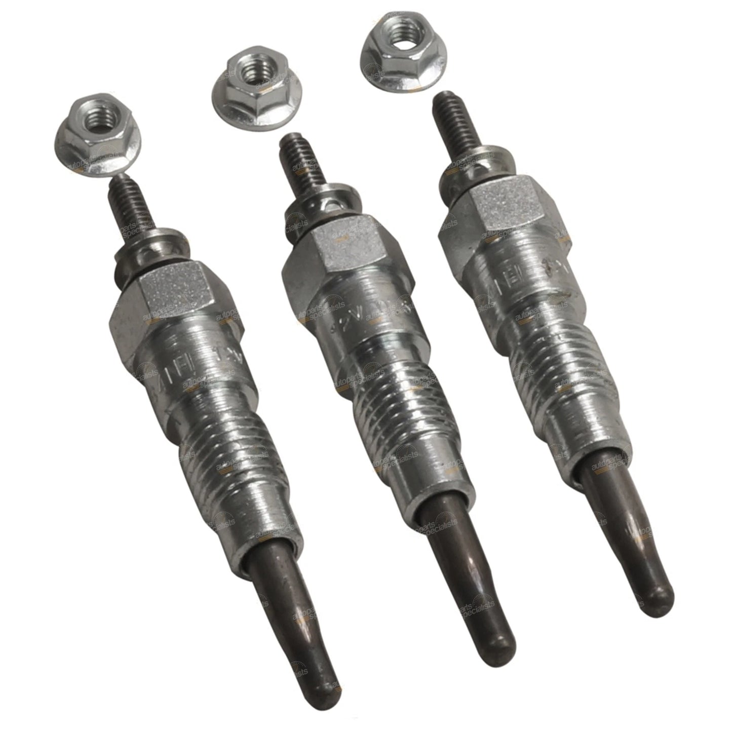 3 x Glow Plugs Kubota B7001 B7100 D750 KH-8 D850