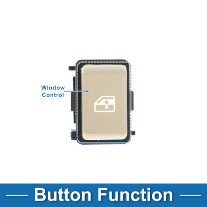 2 x Rear Left Right Side Power Window Switch for Buick Rendezvous (2002–2007)