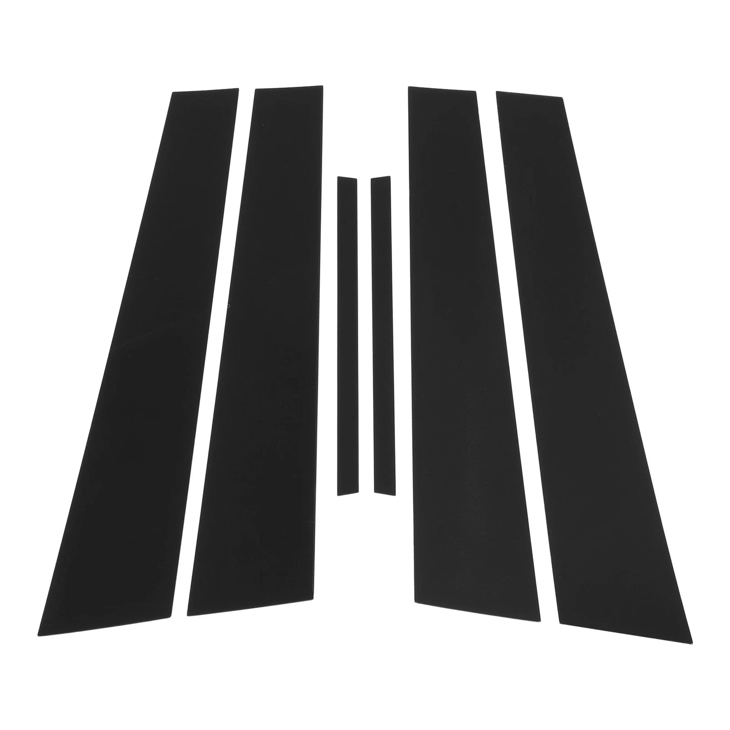 6 x Pillar Window Trim for Dodge Charger (2011-2021) Black