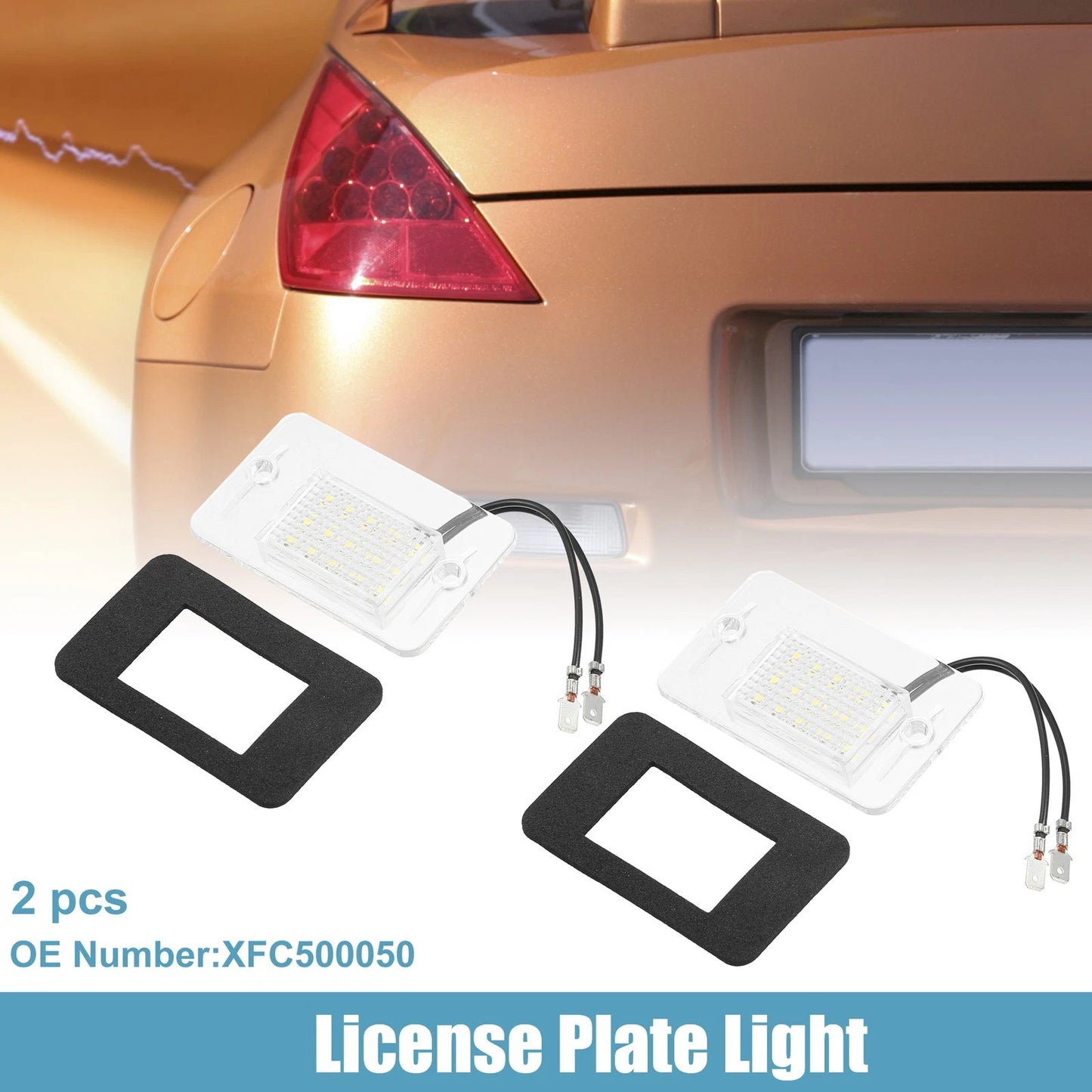 Car License Plate Lights for Land Rover Discovery (1994-2004)