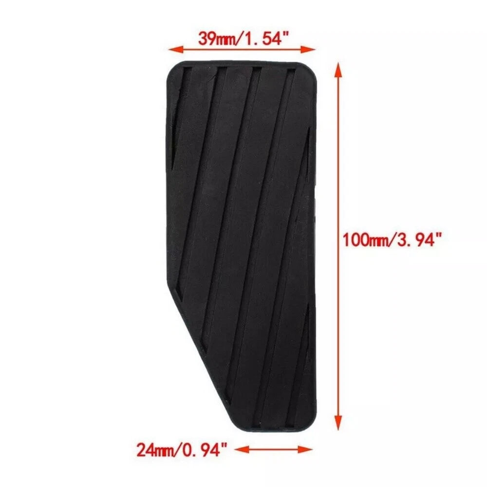 3 x Brake Clutch Accelerator Pedal Rubber Pad Covers for Daewoo Matiz (2000-2010)