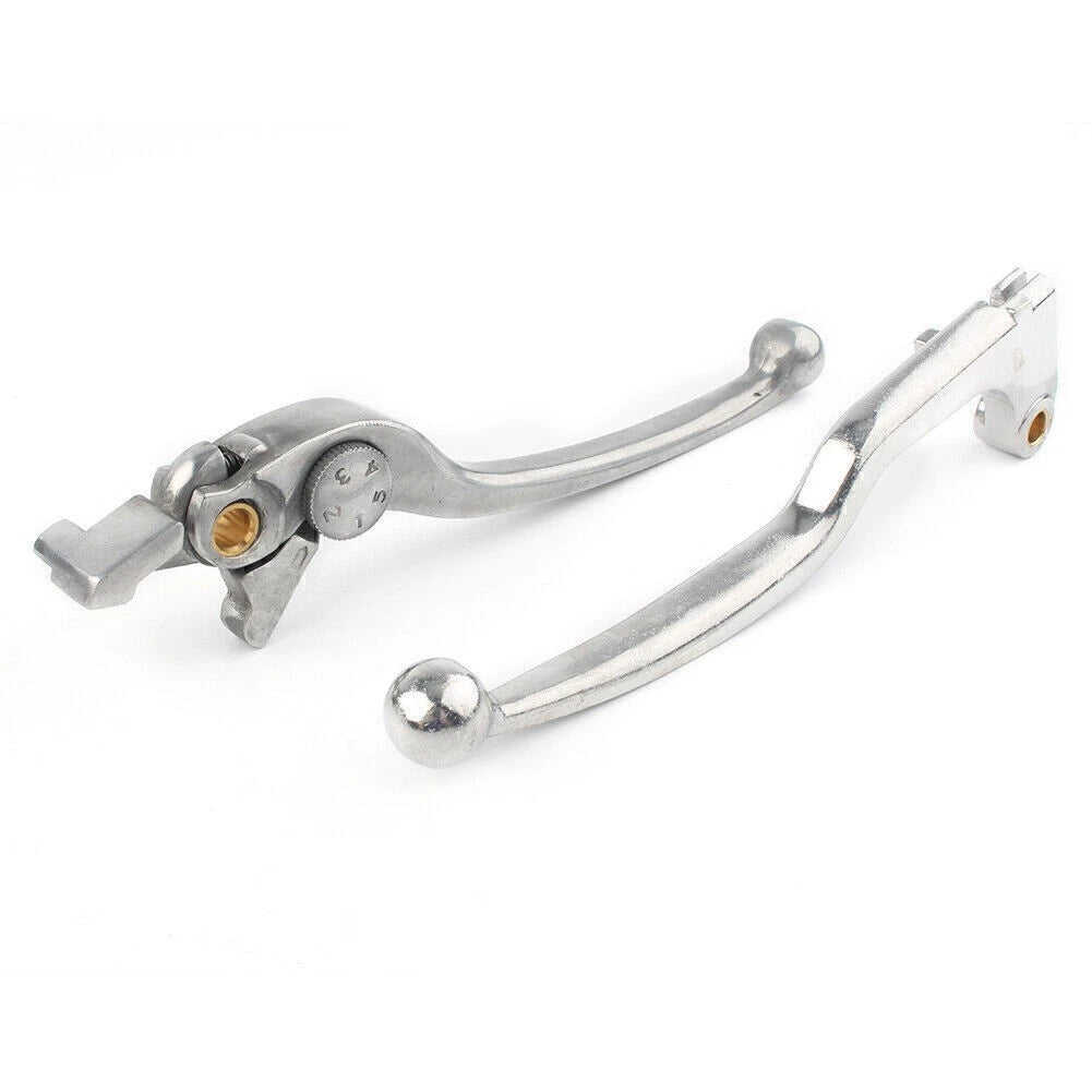 2 x Chrome Brake Clutch Levers for Yamaha YZF R1, YZF R6, R6S (1999-2010)